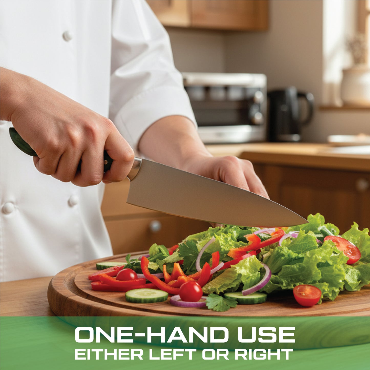 GFind Professional Handmade 12C27 Stainless Steel Blade Chef Knife | Pakkawood Handle