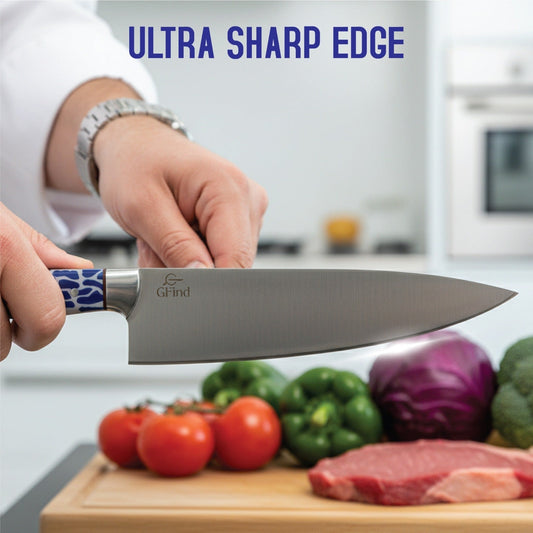 GFind 12C27 stainless steel chef knife – hand-forged ultra-sharp kitchen knife