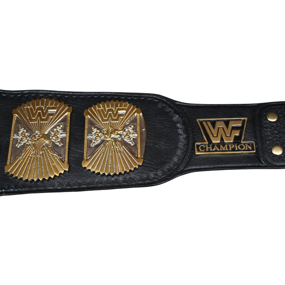 WORLD HEAVYWEIGHT WRESTLING CHAMPIONSHIP BELT – 4MM LEATHER & GOLD-PLATED AND DUAL PLATED (FREE SHIPPING+BAG)