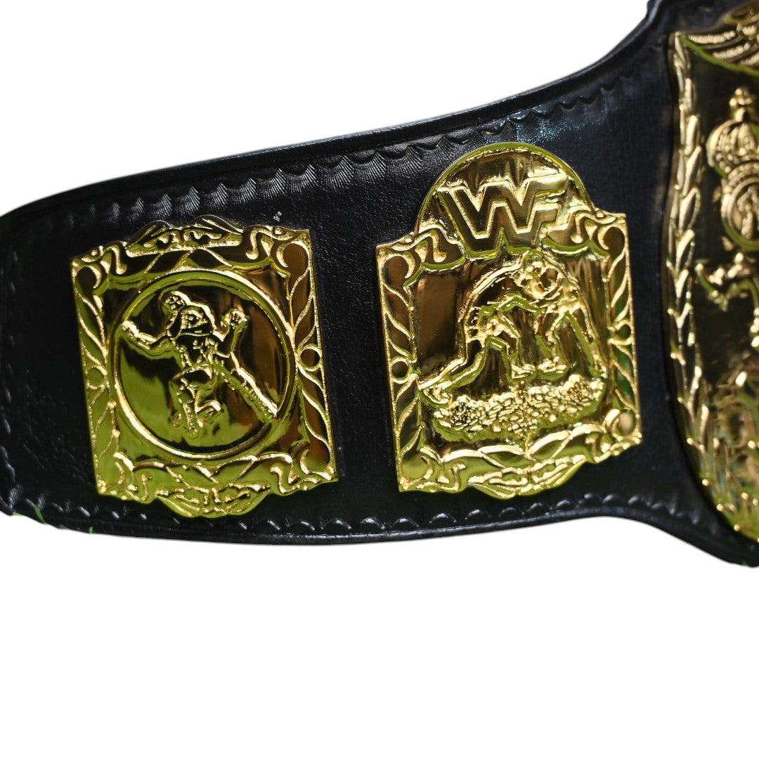 WWF WORLD TAG TEAM CHAMPIONSHIP BELT – 4MM PREMIUM LEATHER & GOLD-PLATED GLORY (FREE SHIPPING+BAG)