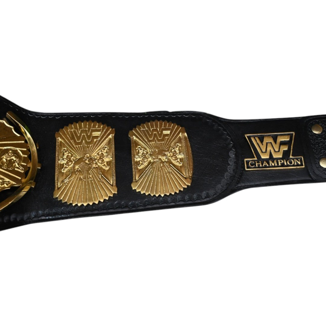 WORLD HEAVYWEIGHT WRESTLING CHAMPIONSHIP BELT – 4MM LEATHER & GOLD-PLATED AND DUAL PLATED (FREE SHIPPING+BAG)