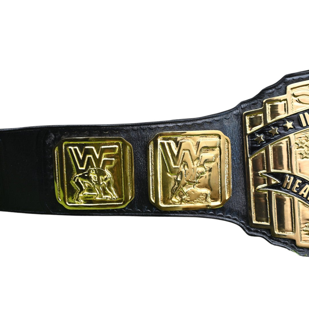 INTERCONTINENTAL HEAVYWEIGHT CHAMPIONSHIP BELT – 4MM LEATHER & GOLD-PLATED (FREE SHIPPING+ BAG)